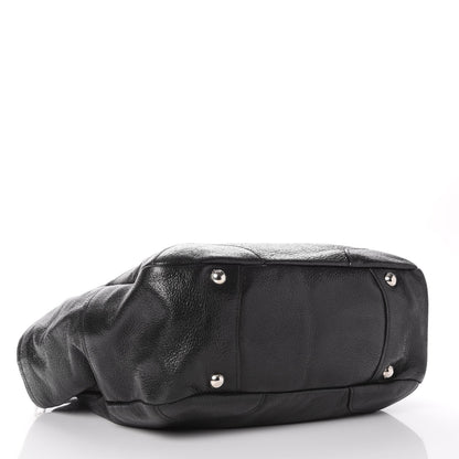 Prada Cervo Lux Chain Shoulder Bag Nero Black 4 of 7