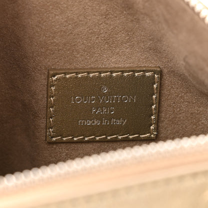 Louis Vuitton Calfskin Debossed Monogram Side Trunk Light Gold 6 of 9