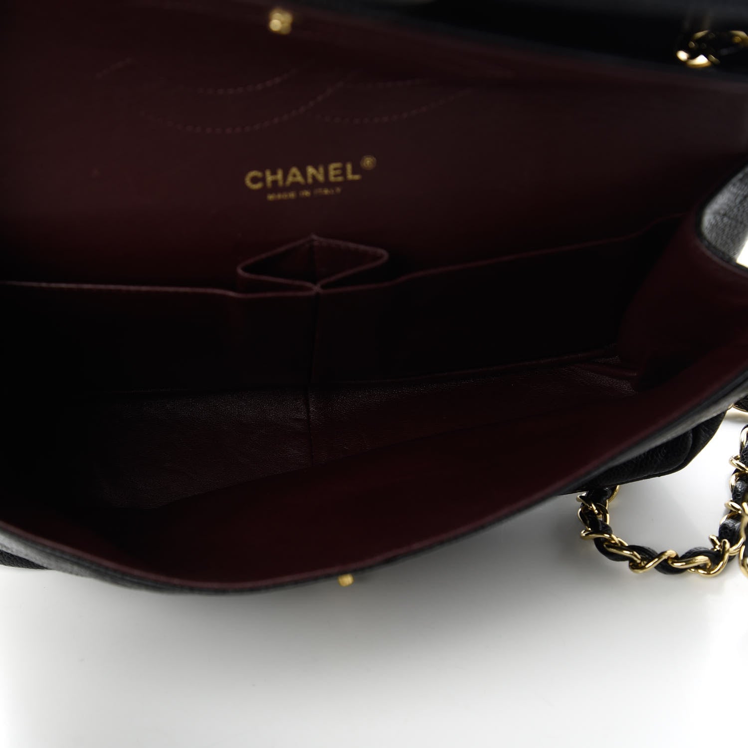 Chanel Caviar Quilted Jumbo Double Flap Black 5 of 10