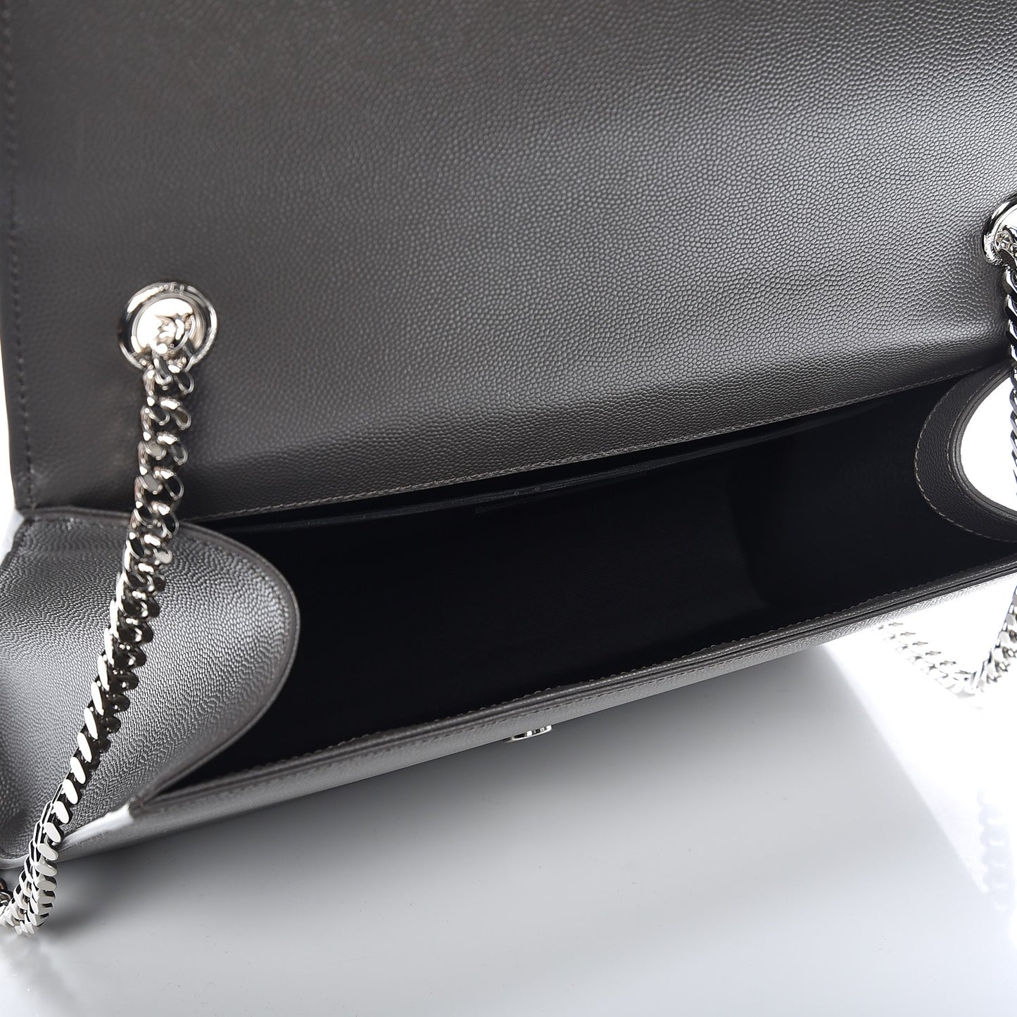 Grain De Poudre Large Classic Monogram Kate Satchel Earth