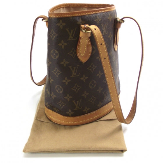Louis Vuitton Monogram Petit Bucket 23 3 of 9