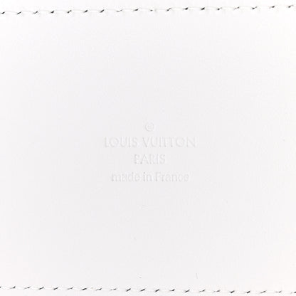 Louis Vuitton Calfskin PVC Epi Plage Soft Trunk Optic White 6 of 9