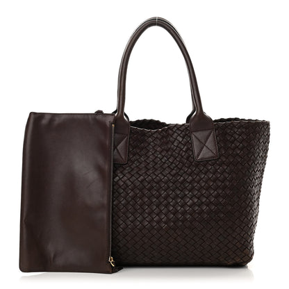 Bottega Veneta Nappa Intrecciato Mini Cabat Ebano 2 of 20
