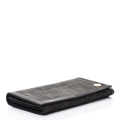 Fendi Zucca Continental Wallet Tobacco Moro 3 of 4