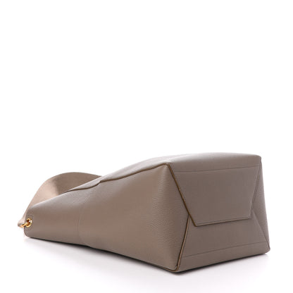 Celine Soft Grained Calfskin Sangle Bucket Bag Taupe 4 of 9