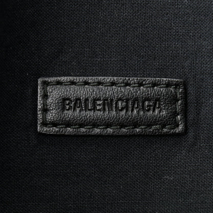 Balenciaga Twill Nylon Allover Logo Explorer Beltpack Bleu Canopee Rouge 6 of 10
