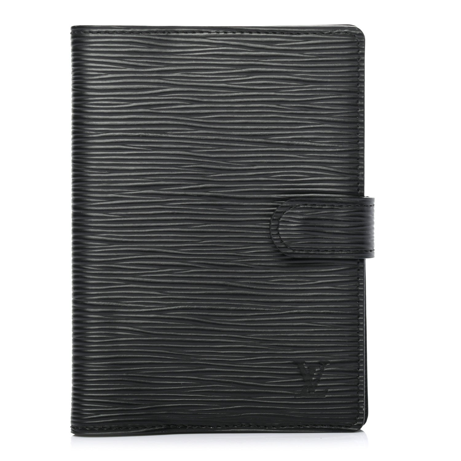 Louis Vuitton Epi Small Ring Agenda Cover Black 1 of 7