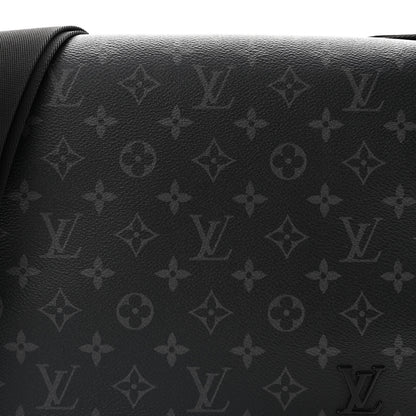 Louis Vuitton Monogram Eclipse District PM Black 11 of 12