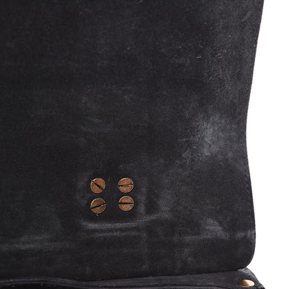 Proenza Schouler Suede Medium PS1 Satchel Navy 9 of 25