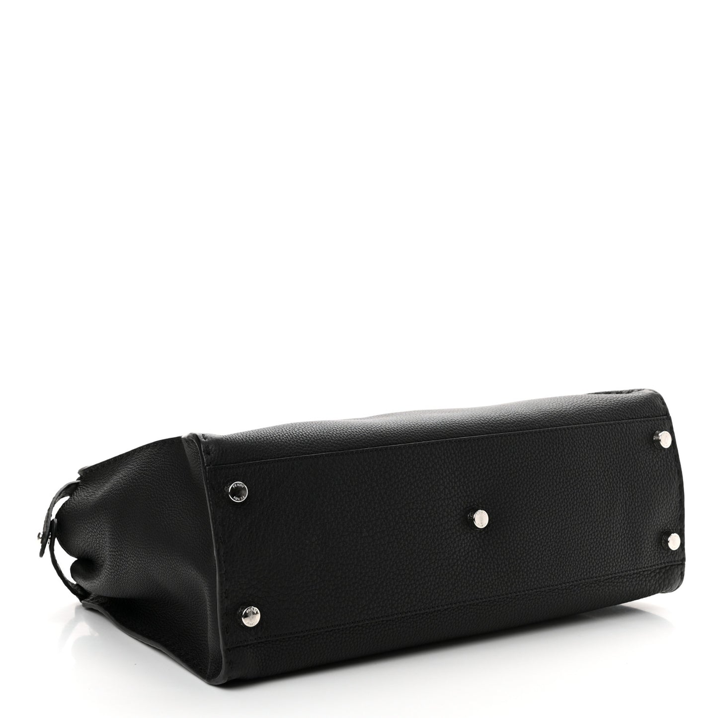 Cuoio Romano Selleria Vitello Zeus Large Mens Peekaboo Iconic Essential Satchel Black Rosso