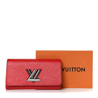Louis Vuitton Epi Twist Wallet Coquelicot 9 of 9