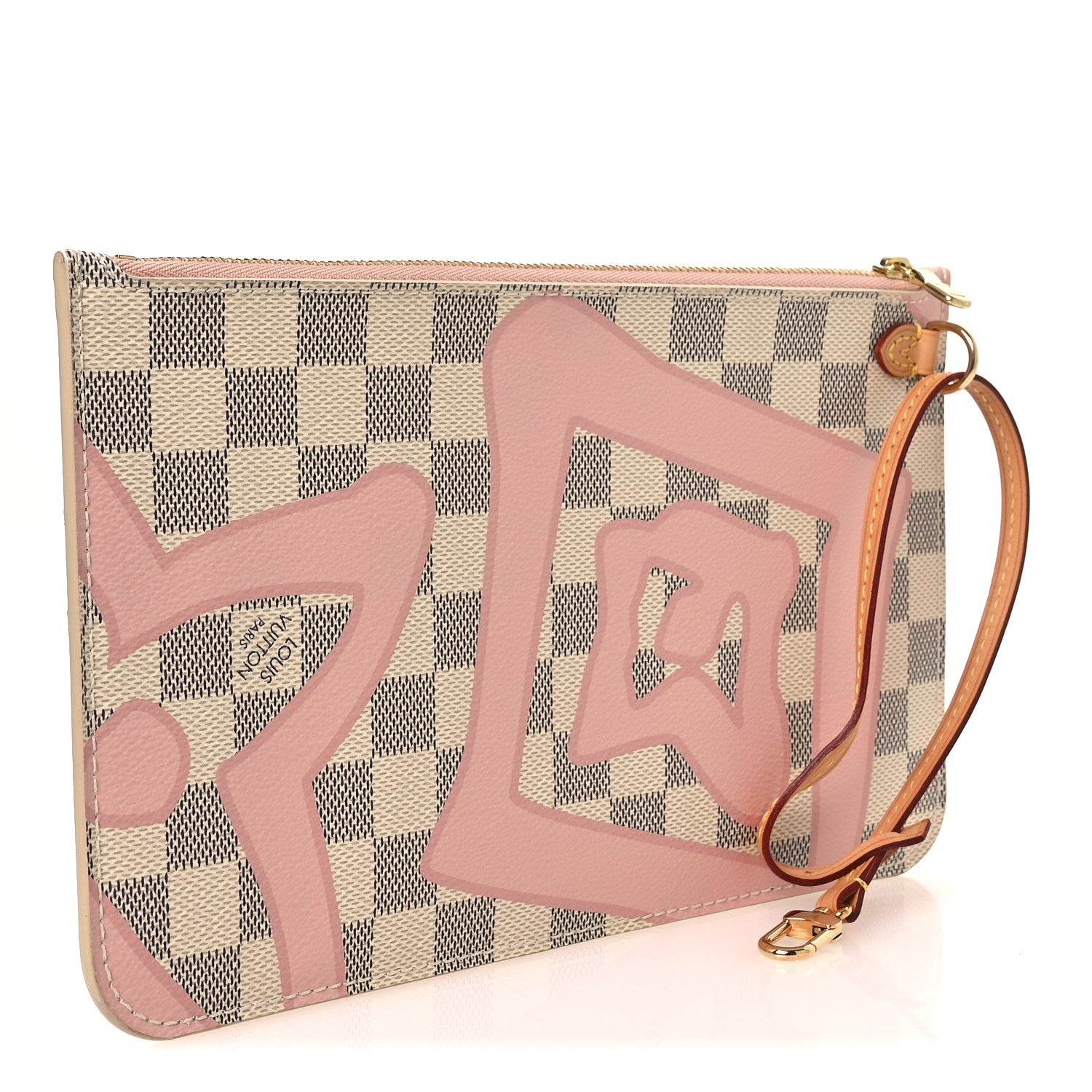 Louis Vuitton Damier Azur Tahitienne Neverfull MM GM Pochette 3 of 7