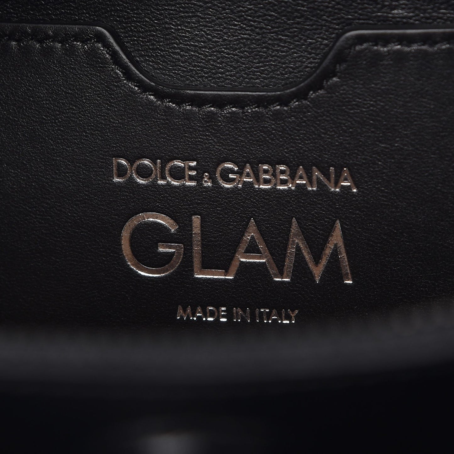 Calfskin Matelasse Glam Love Tote Black