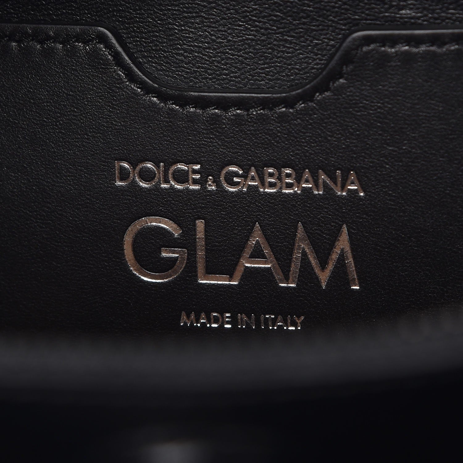 Dolce & Gabbana Calfskin Matelasse Glam Love Tote Black 7 of 9