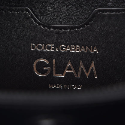 Dolce & Gabbana Calfskin Matelasse Glam Love Tote Black 7 of 9