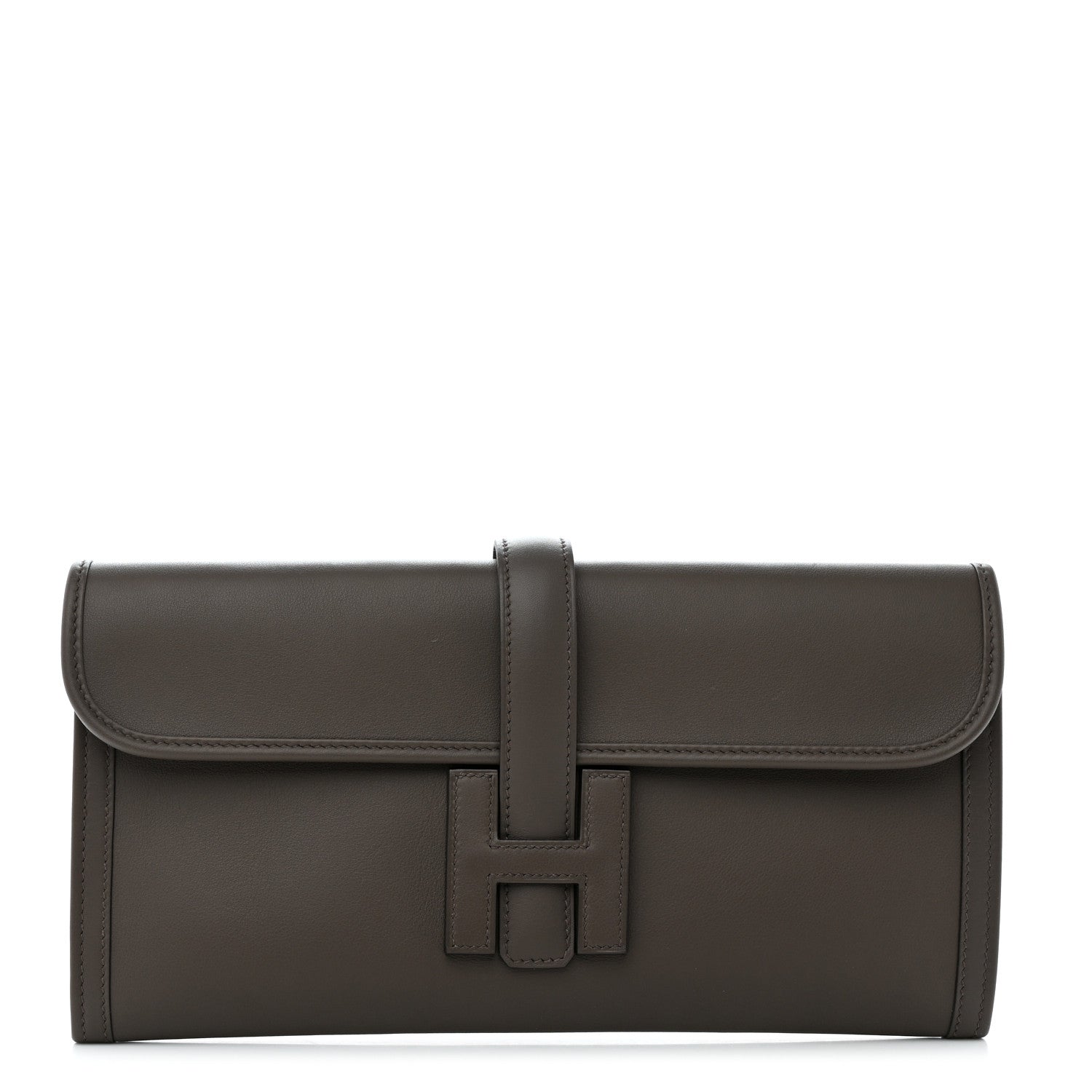 Hermes Swift Jige Elan 29 Clutch Etain 1 of 8