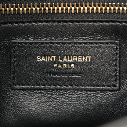 Saint Laurent Padded Lambskin Le 5 A 7 Hobo Black 6 of 11