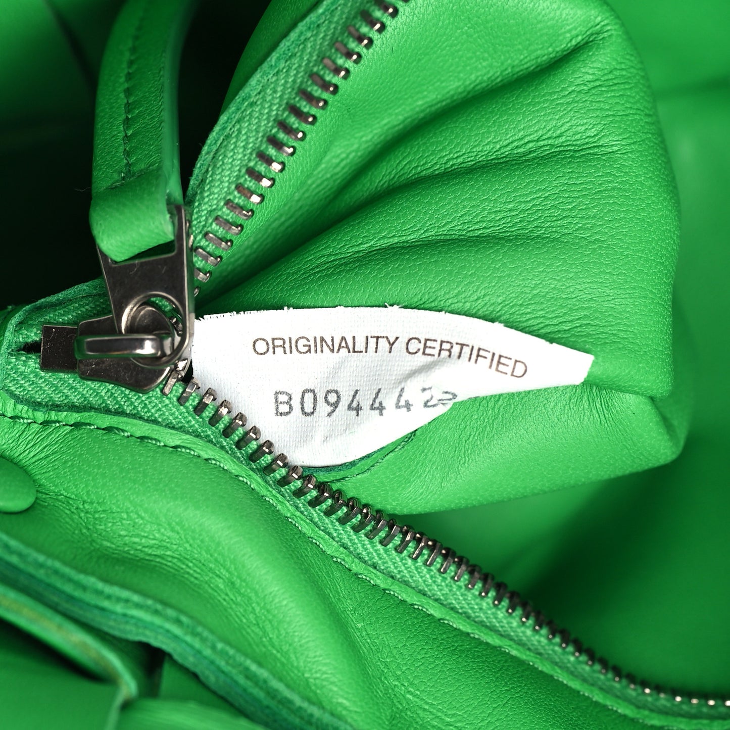 Lambskin Maxi Intrecciato Cassette Crossbody Bag Grass
