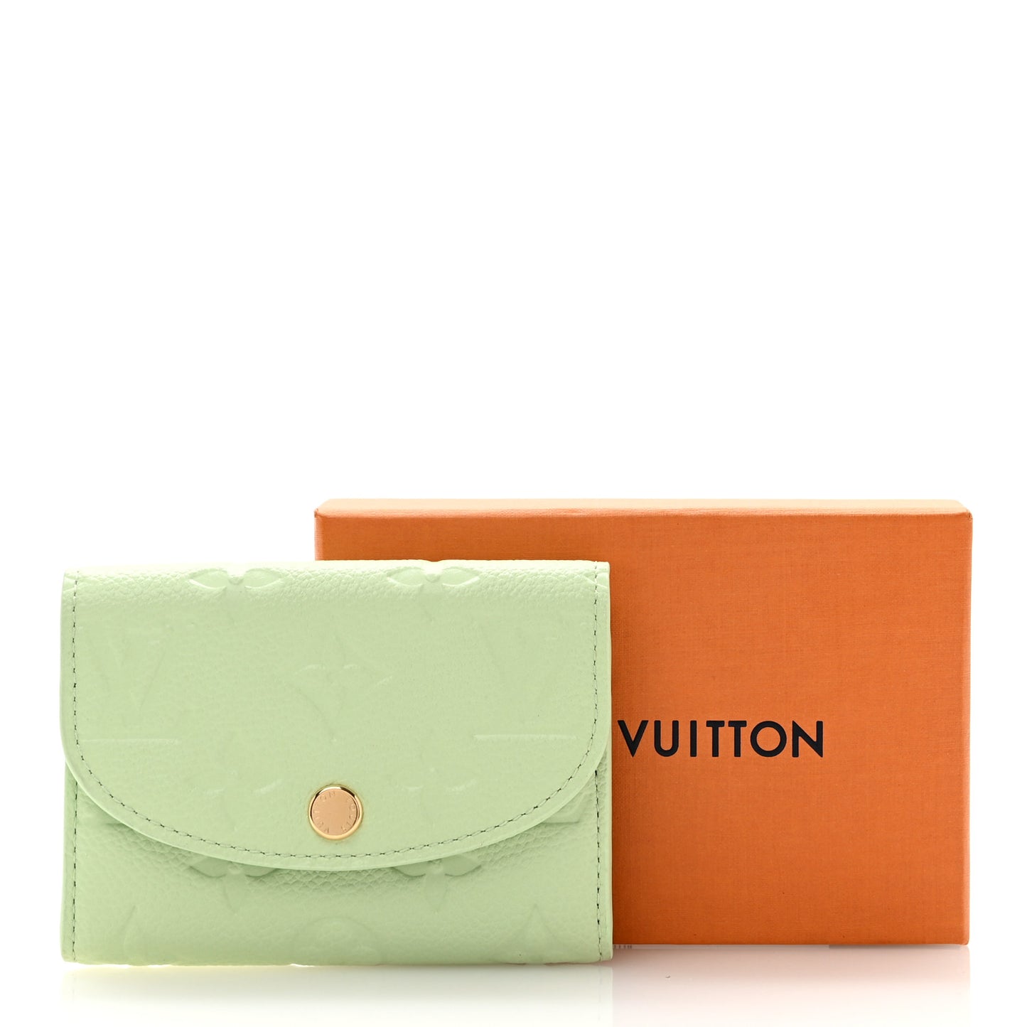 LV X TM Empreinte Rosalie Coin Purse Green Tea