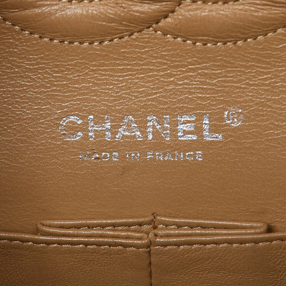 Chanel Caviar Quilted Medium Double Flap Dark Beige 5 of 7