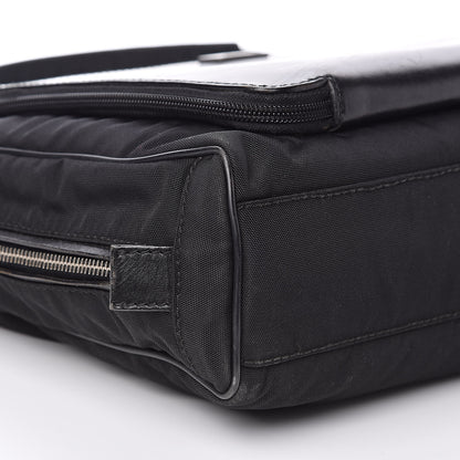 Gucci Nylon Calfskin Briefcase Black 8 of 13