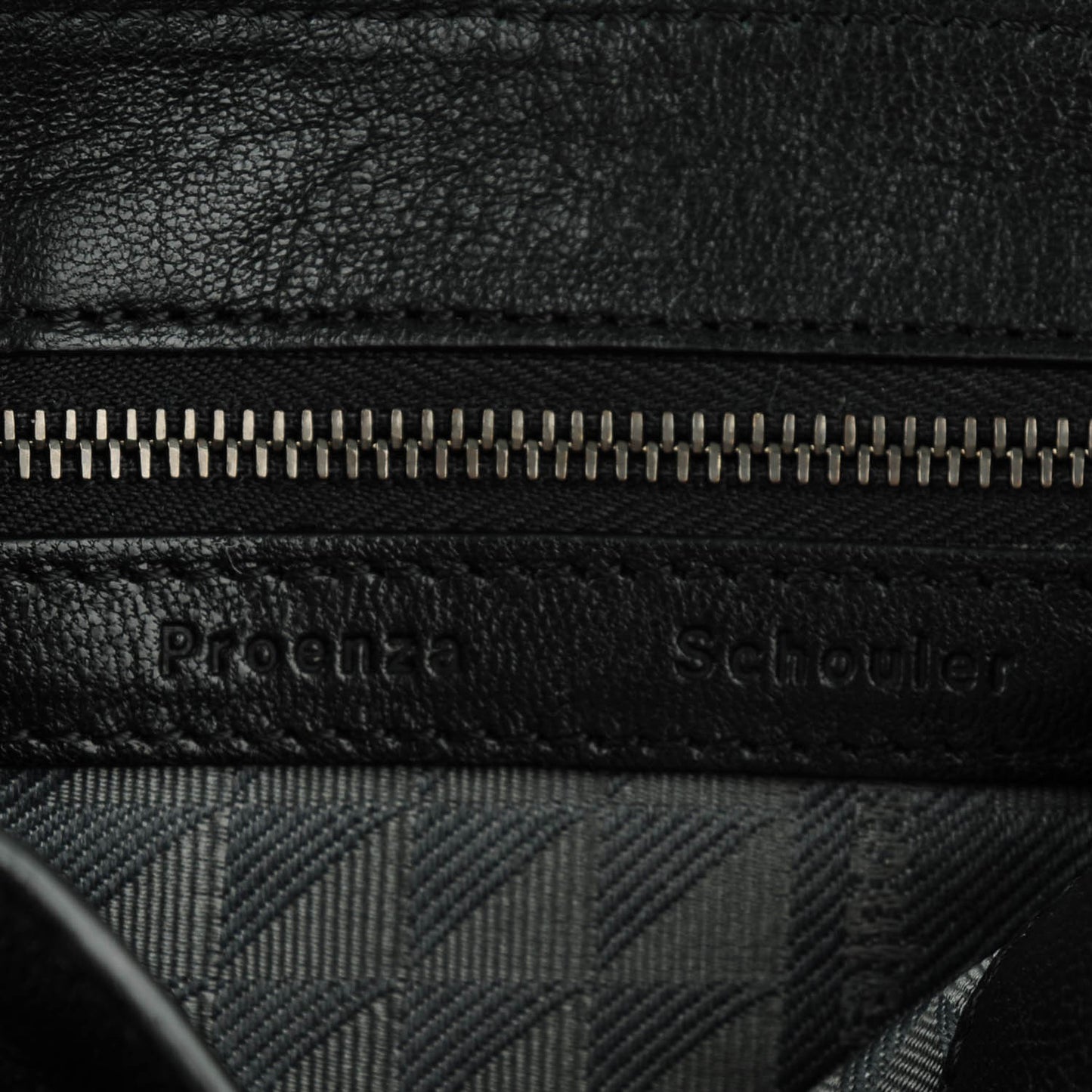 Lambskin PS1 Pouch Messenger Black