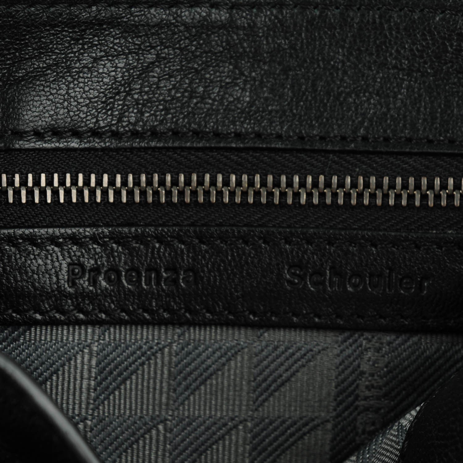 Proenza Schouler Lambskin PS1 Pouch Messenger Black 6 of 8