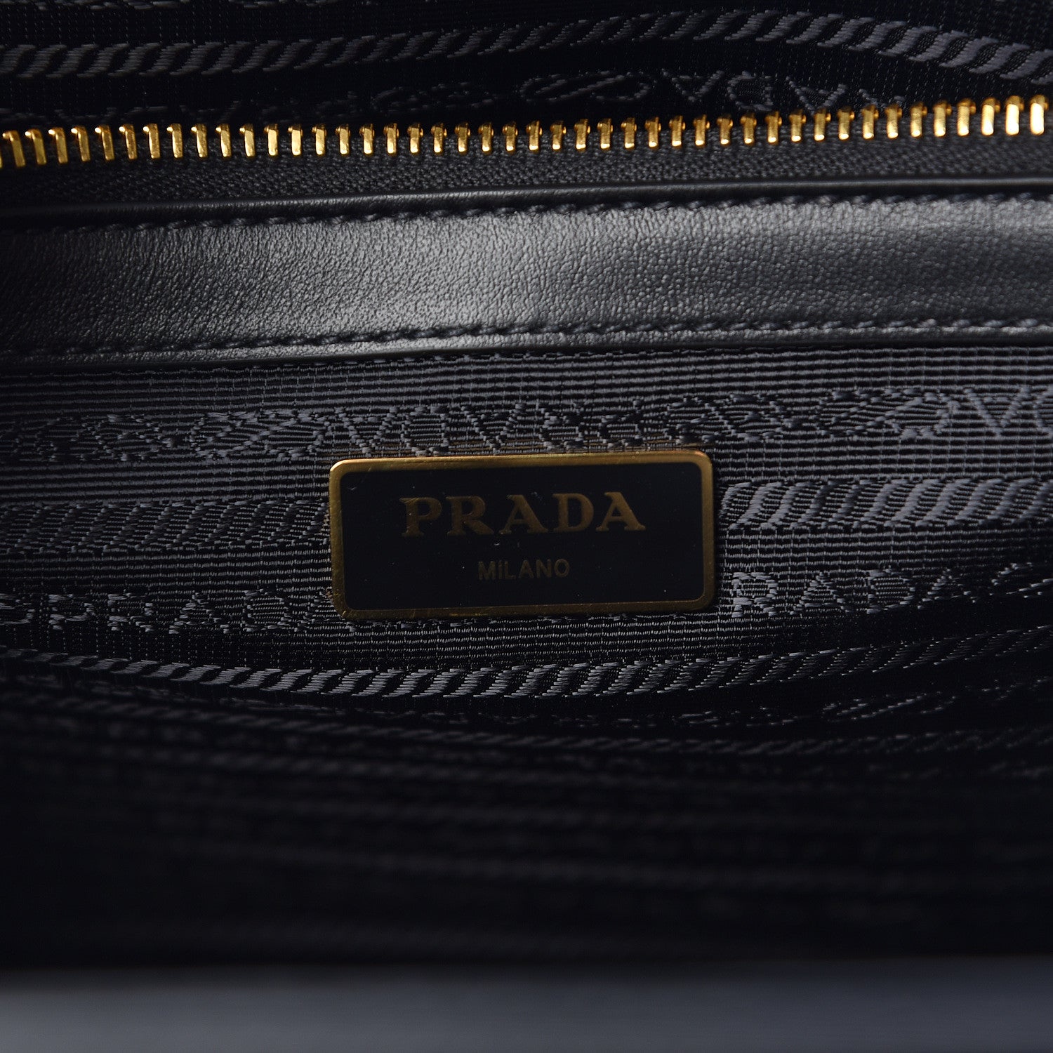Prada Saffiano Soft Calfskin Tote Black 6 of 10