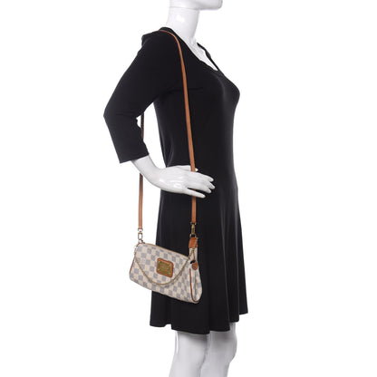 Louis Vuitton Damier Azur Eva Clutch 2 of 10