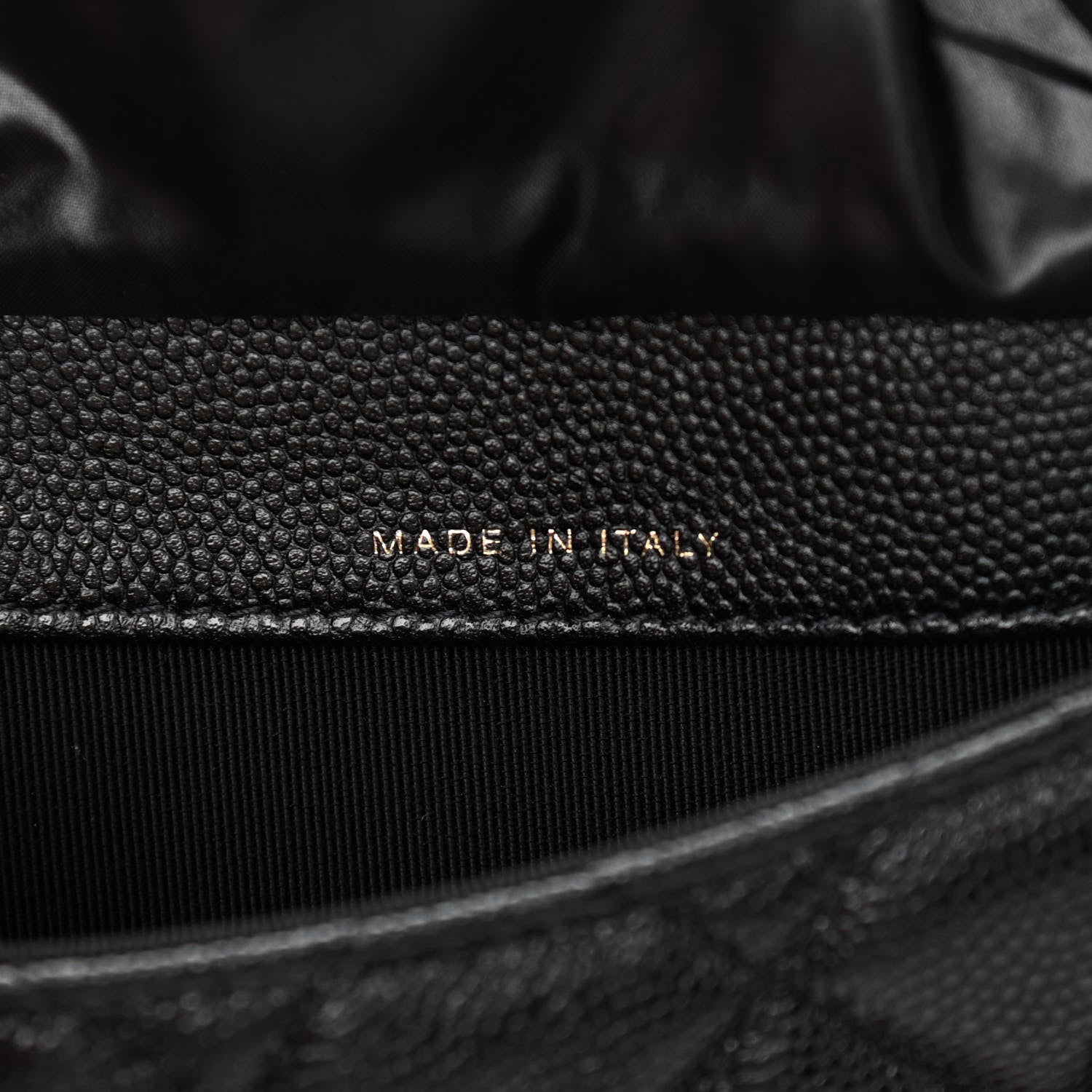 Chanel Caviar Fabric Graffiti Foldable Tote Bag With Chain Black Multicolor 8 of 18