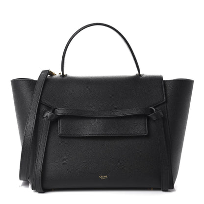 Celine Baby Grained Calfskin Mini Belt Bag Black 1 of 10