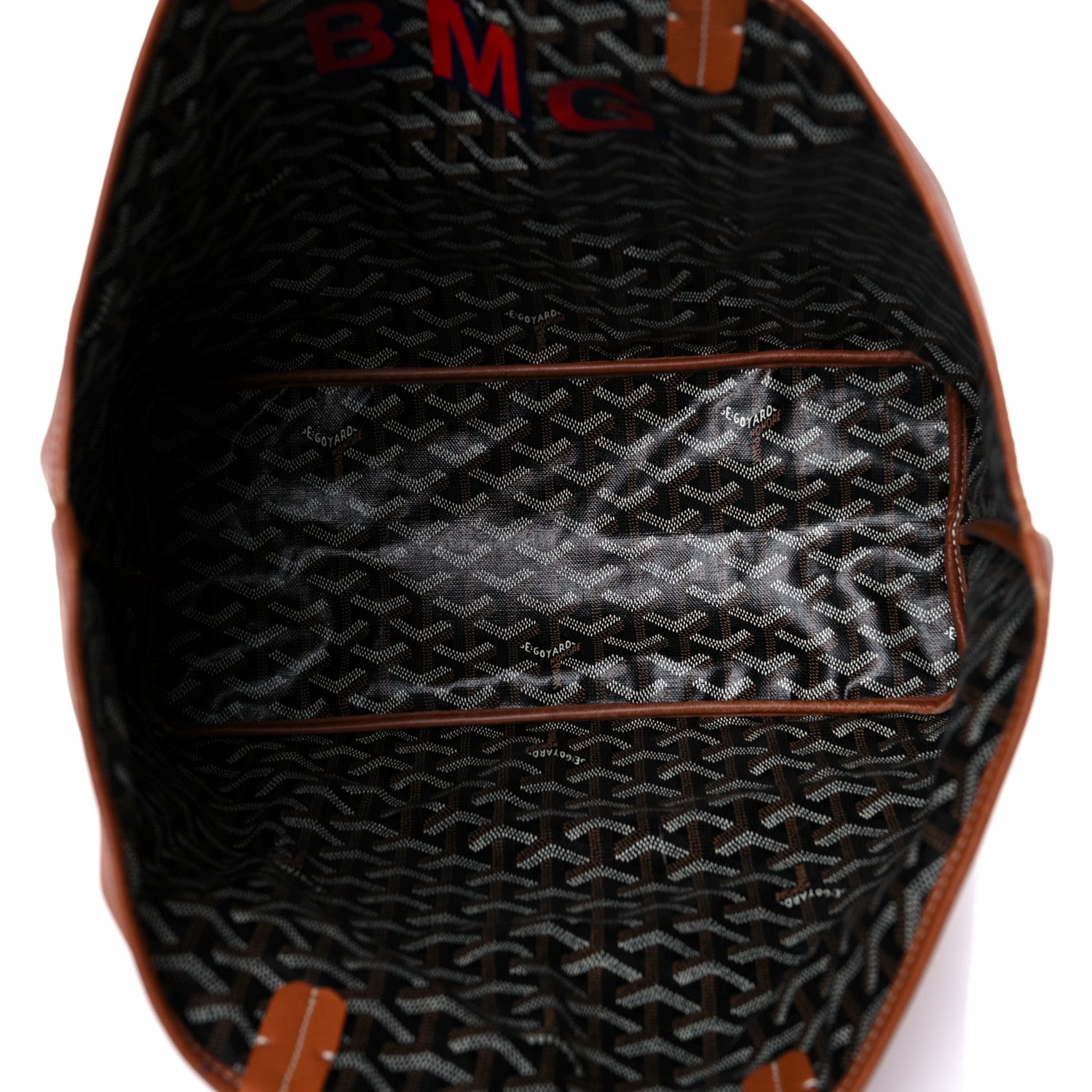 Goyard Goyardine Reversible Anjou PM Black Gold 8 of 32