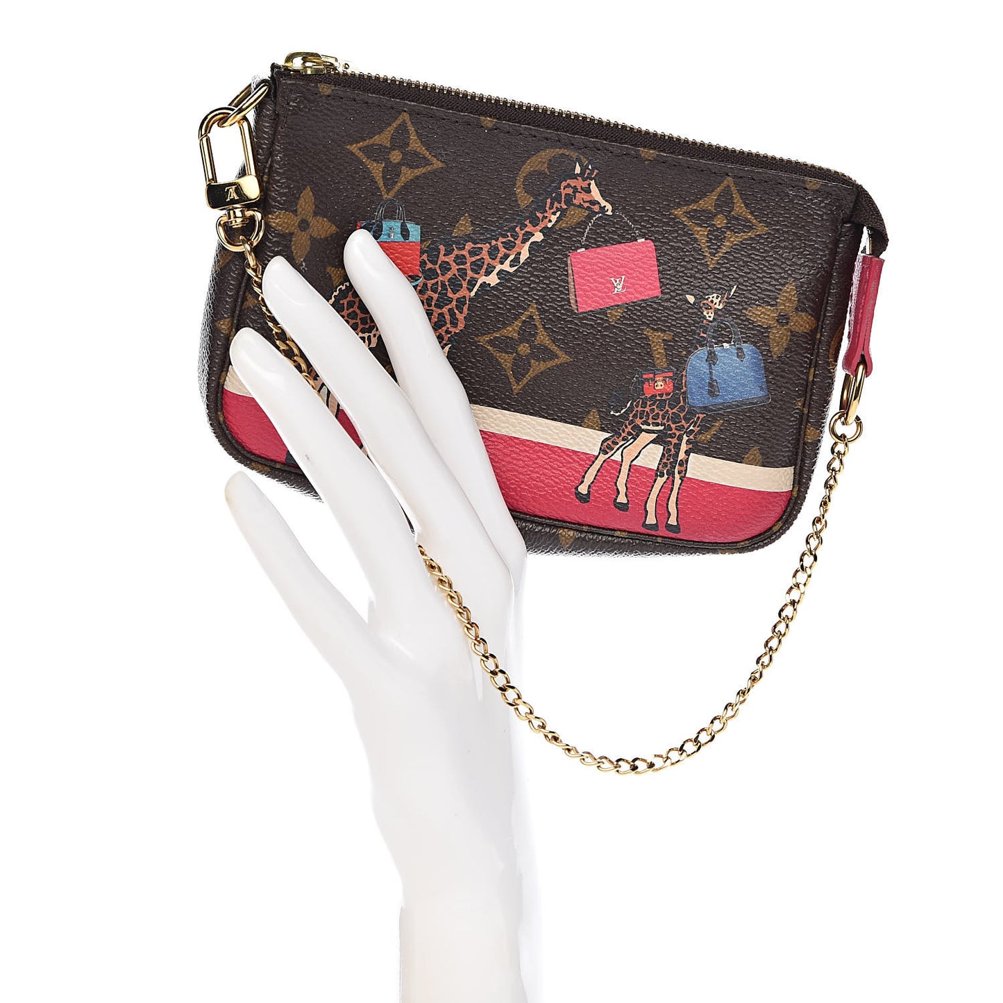 Monogram 2017 Christmas Animation Mini Pochette Accessories