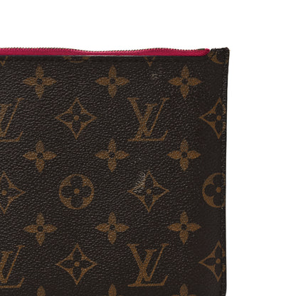 Louis Vuitton Monogram Neverfull MM GM Pochette Pivoine 11 of 17