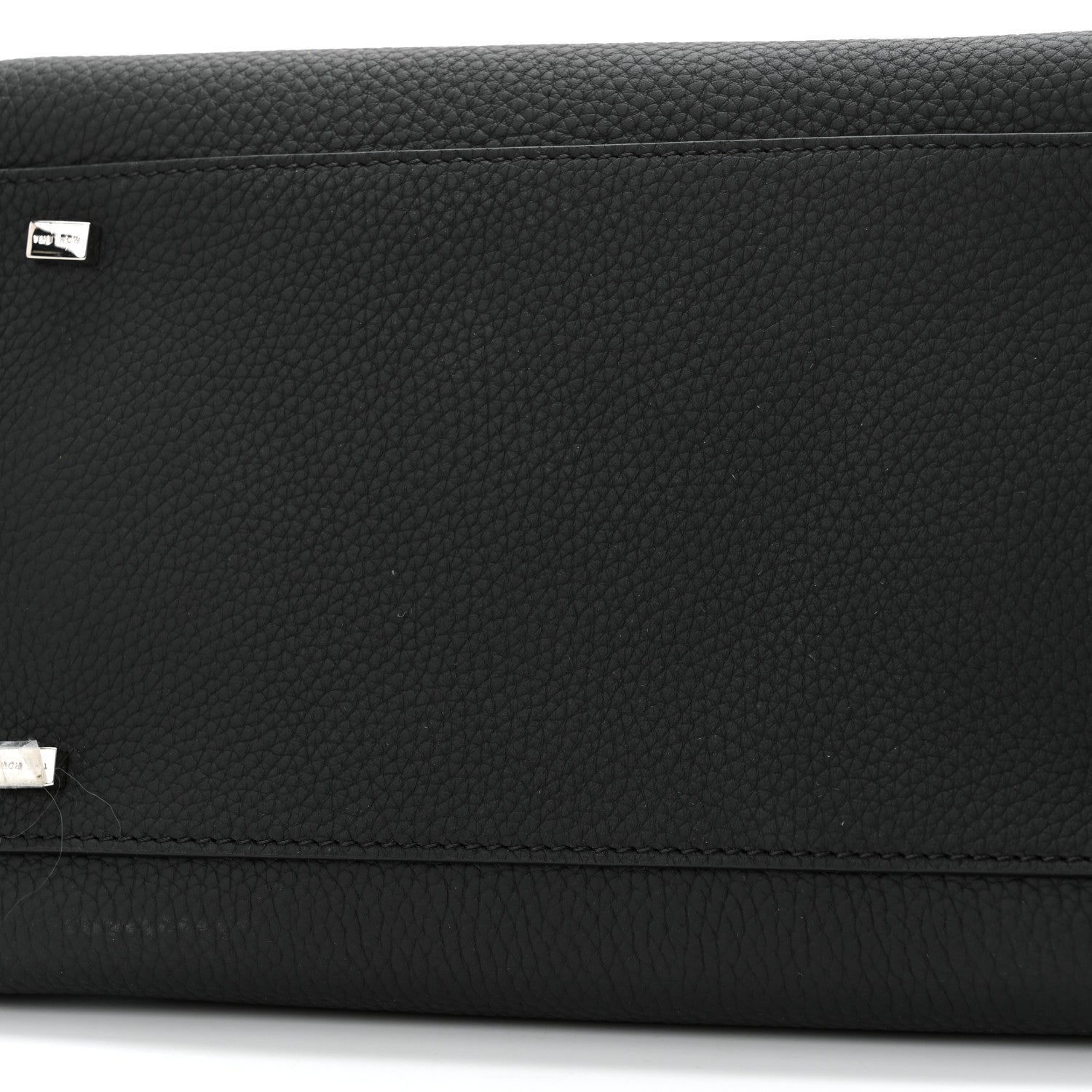 The Row Matte Grained Calfskin Soft Margaux 10 Bag Black 10 of 10