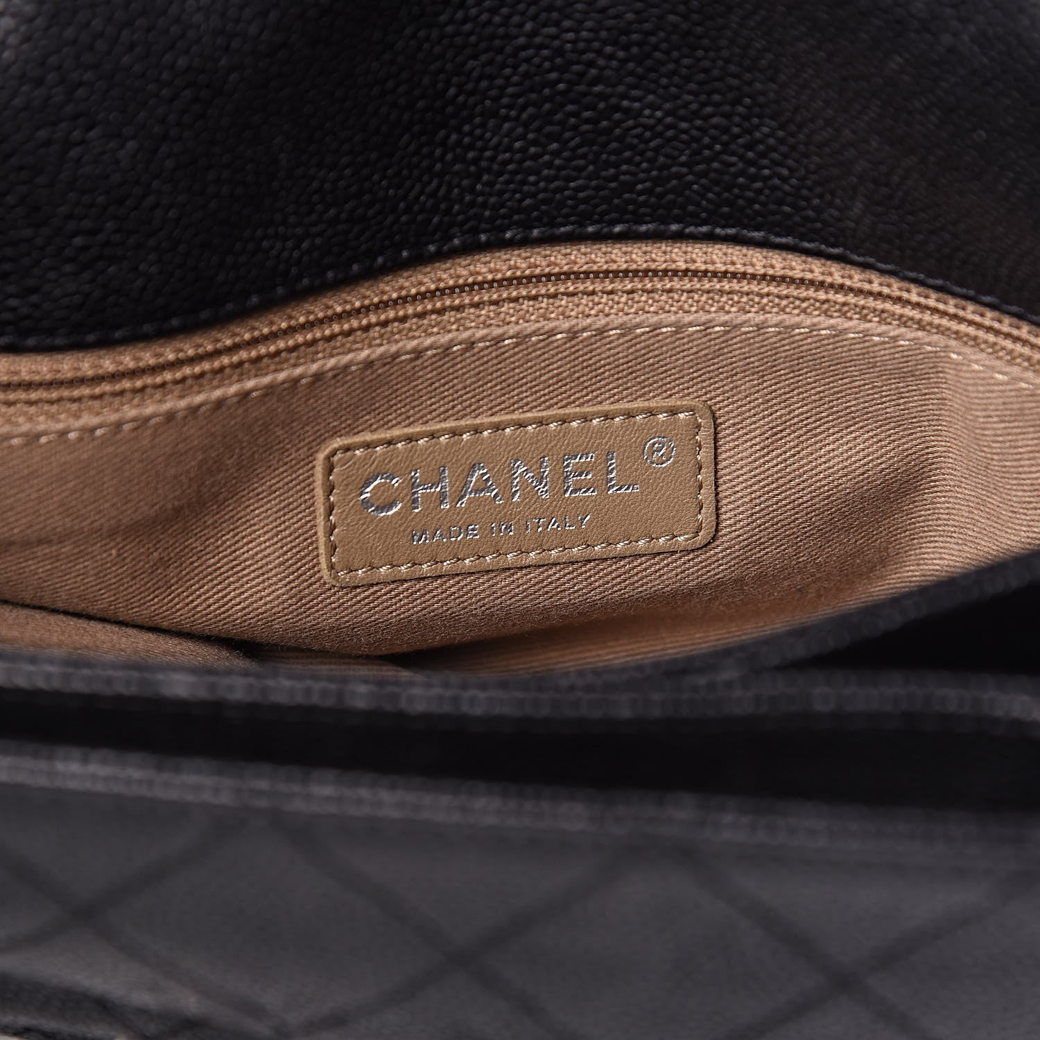 Chanel Caviar Quilted Medium Simply CC Flap Black 6 of 10