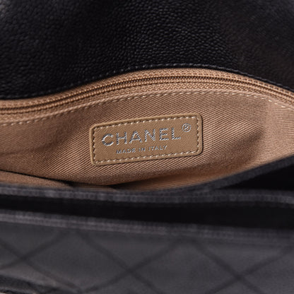 Chanel Caviar Quilted Medium Simply CC Flap Black 6 of 10