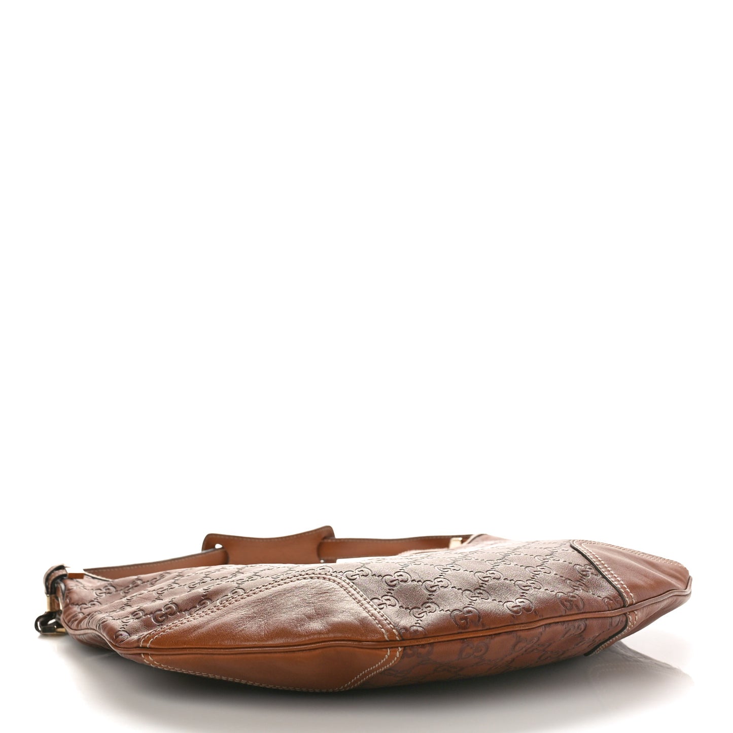 Guccissima Large Princy Hobo Brown