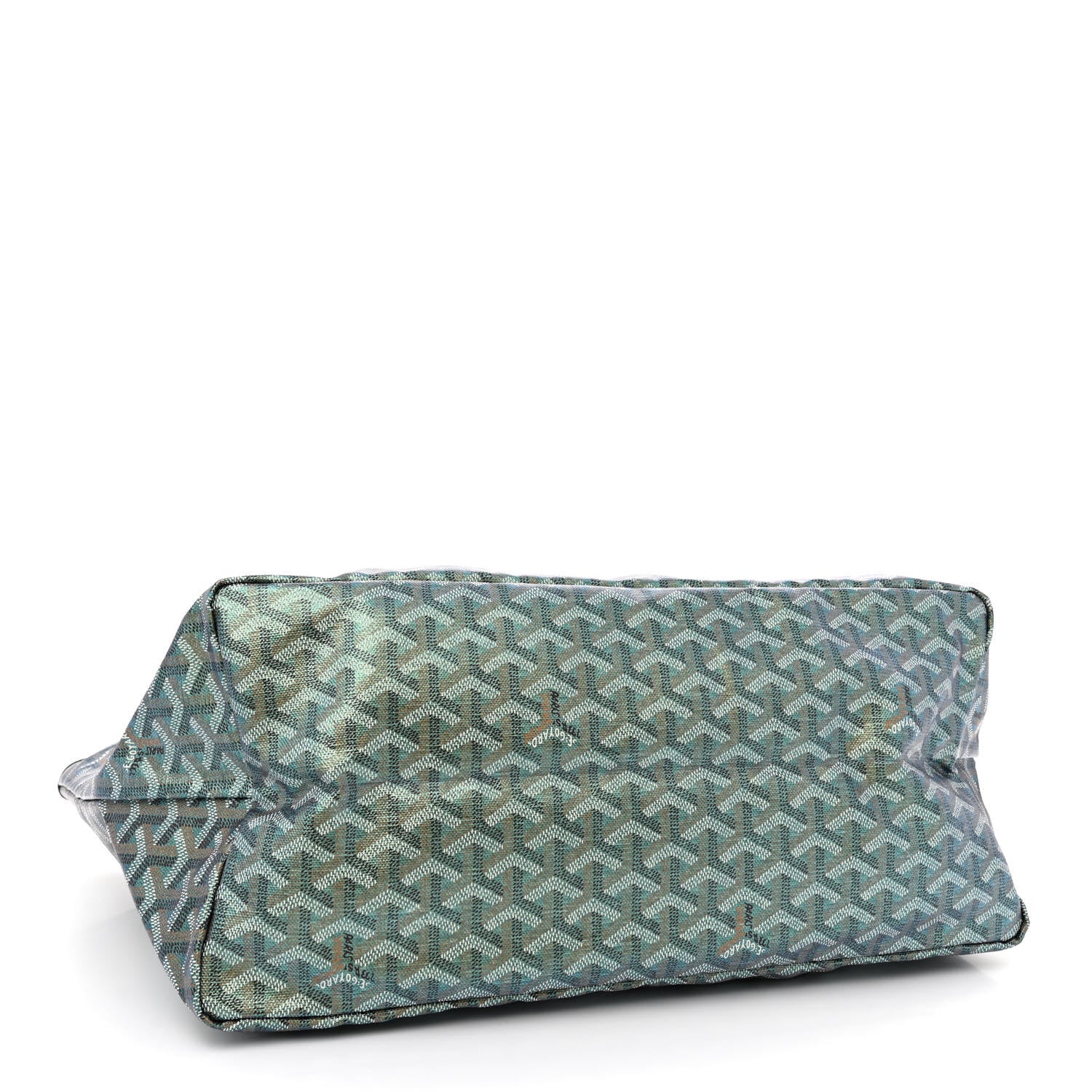 Goyard Iridescent Goyardine Saint Louis GM Pearly Green 5 of 11