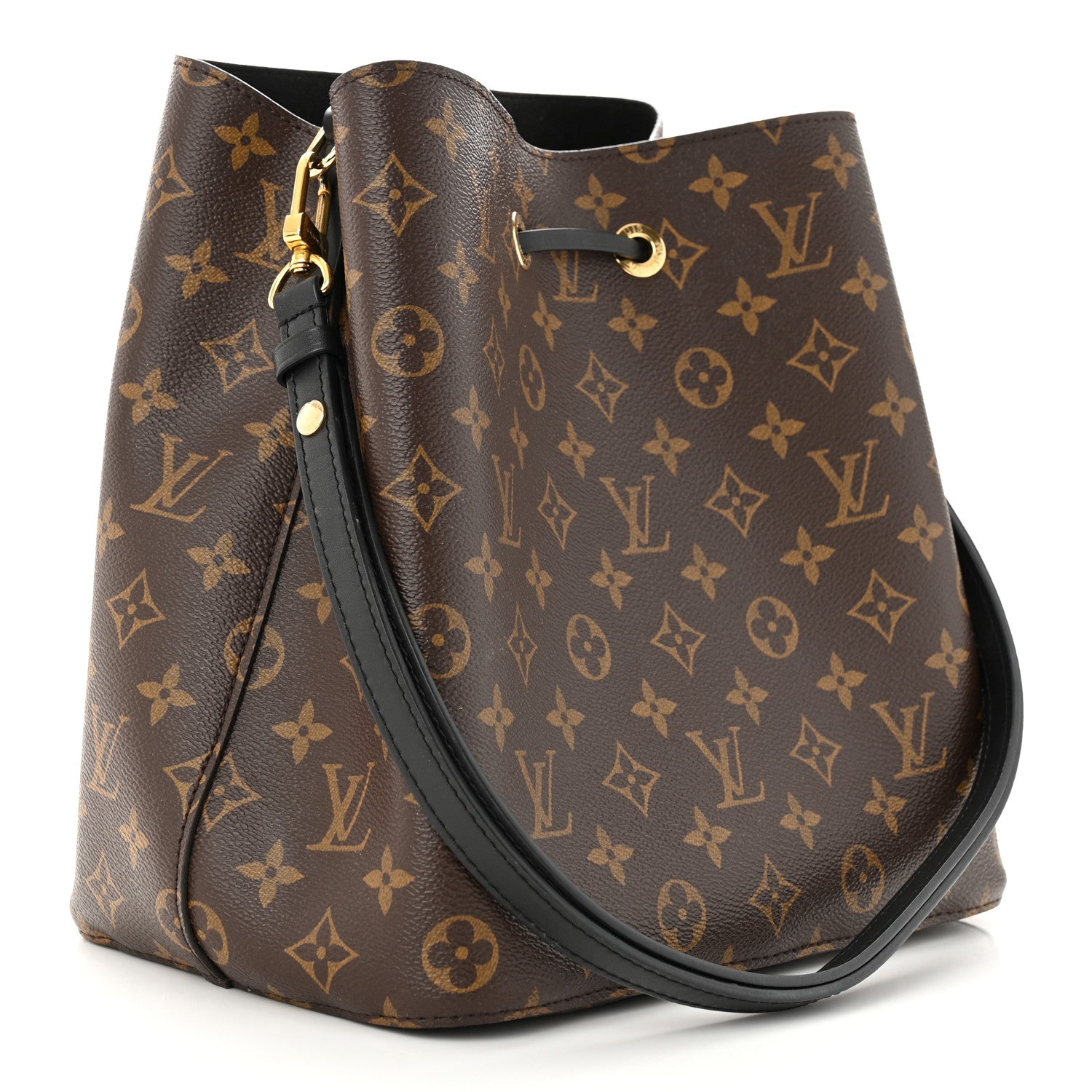 Louis Vuitton Monogram Neonoe MM Black 3 of 10