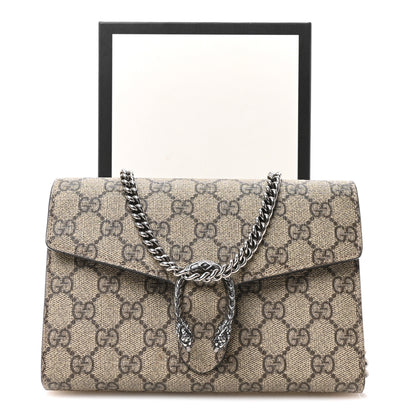 Gucci GG Supreme Monogram Mini Dionysus Chain Wallet Beige Taupe 10 of 10