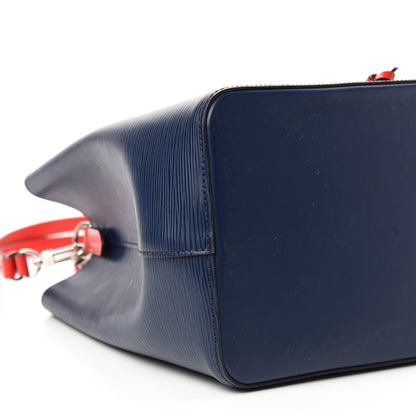 Louis Vuitton Epi Neonoe Indigo Coquelicot 8 of 9