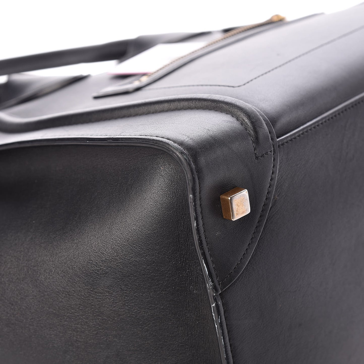 Smooth Calfskin Mini Luggage Black