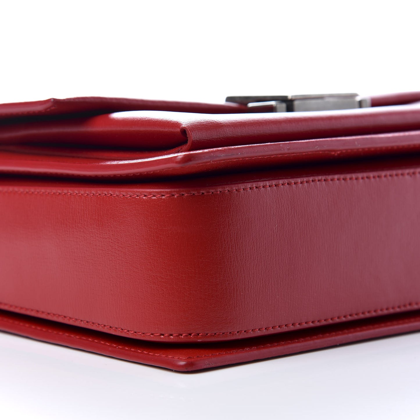 Calfskin Medium Bellechasse Satchel Red