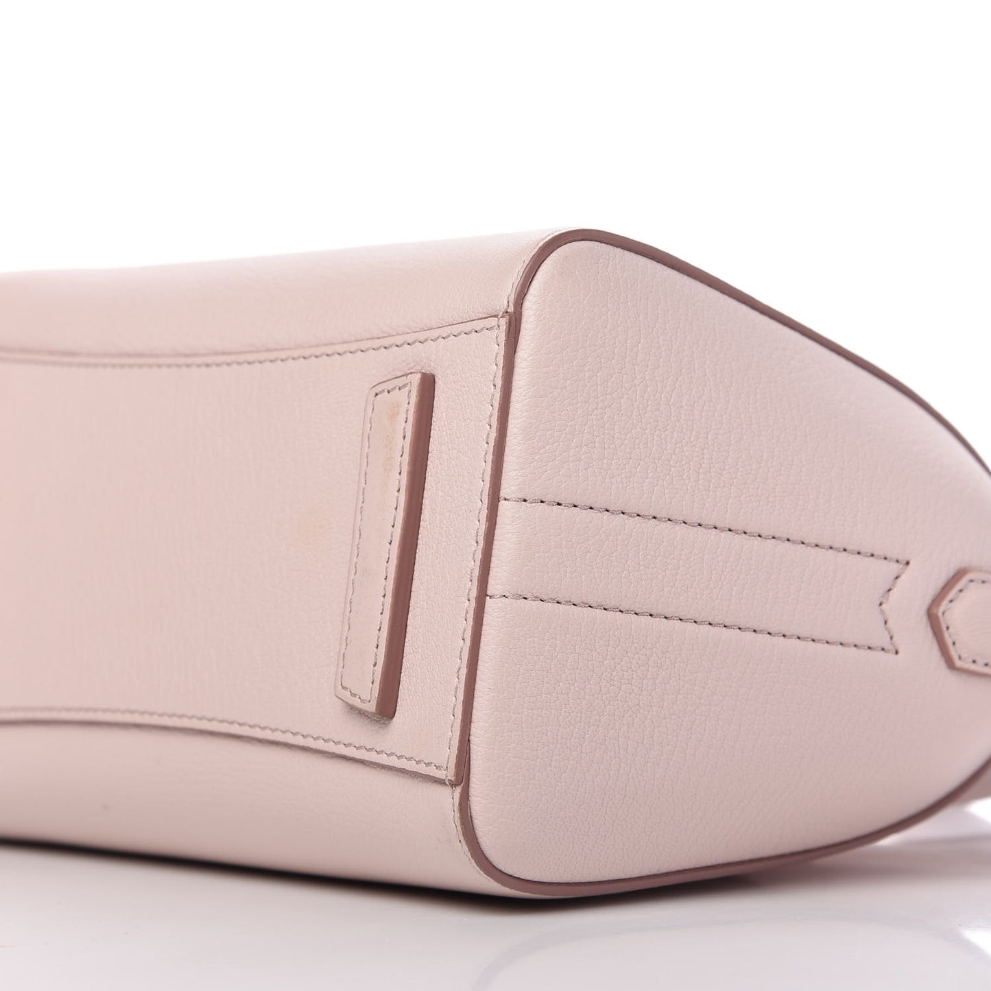 Sugar Goatskin Mini Antigona Pale Pink