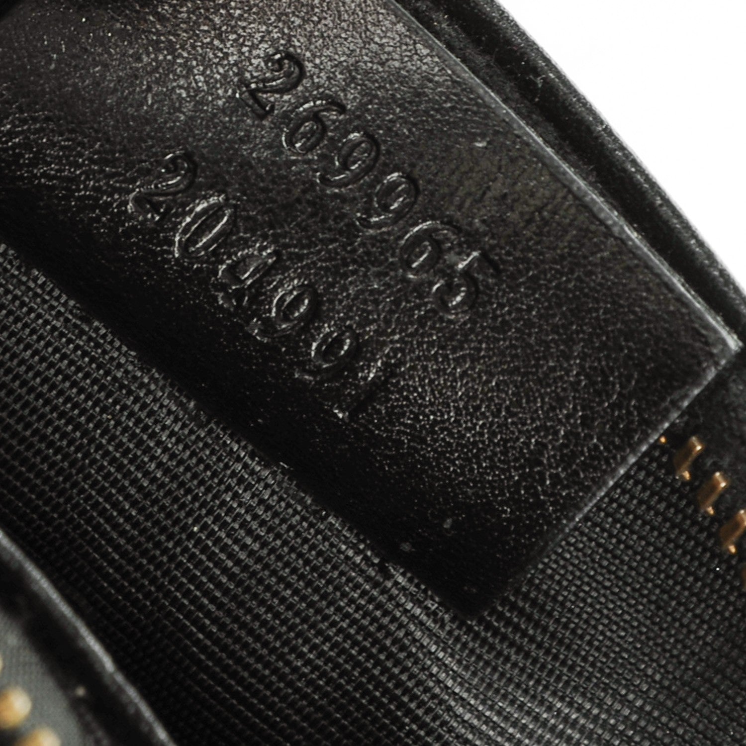 Gucci Python Bamboo Wristlet Clutch Black 8 of 8