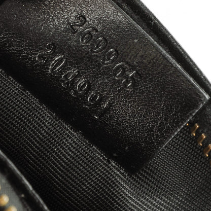 Gucci Python Bamboo Wristlet Clutch Black 8 of 8