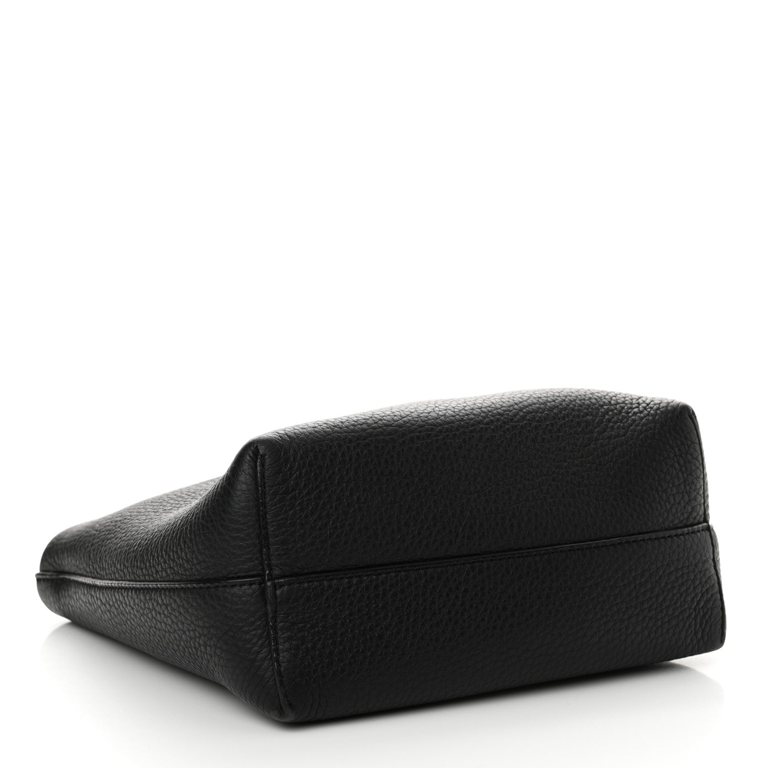 The Row Grained Calfskin Small Park Tote Black 4 of 16