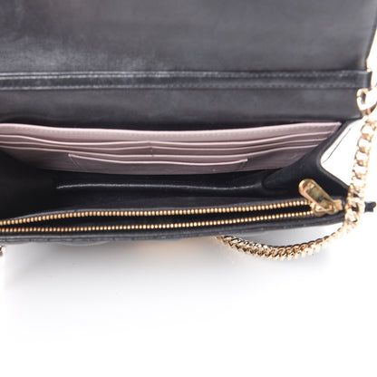 Christian Dior Lambskin Cannage Miss Dior Promenade Pouch Black 4 of 14