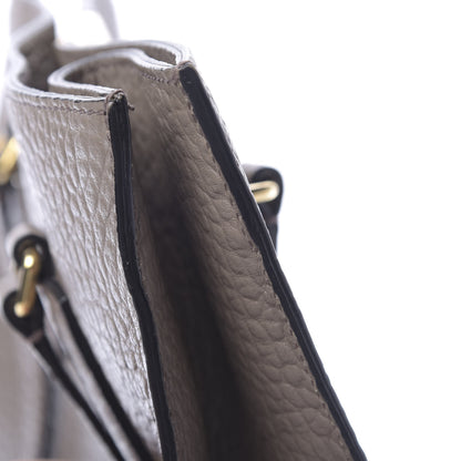 Burberry Heritage Grain Medium Woodbury Tote Pale Taupe 17 of 24